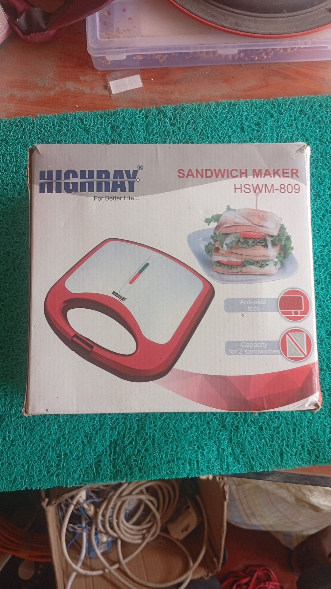 Hswm- 809 sandwich maker