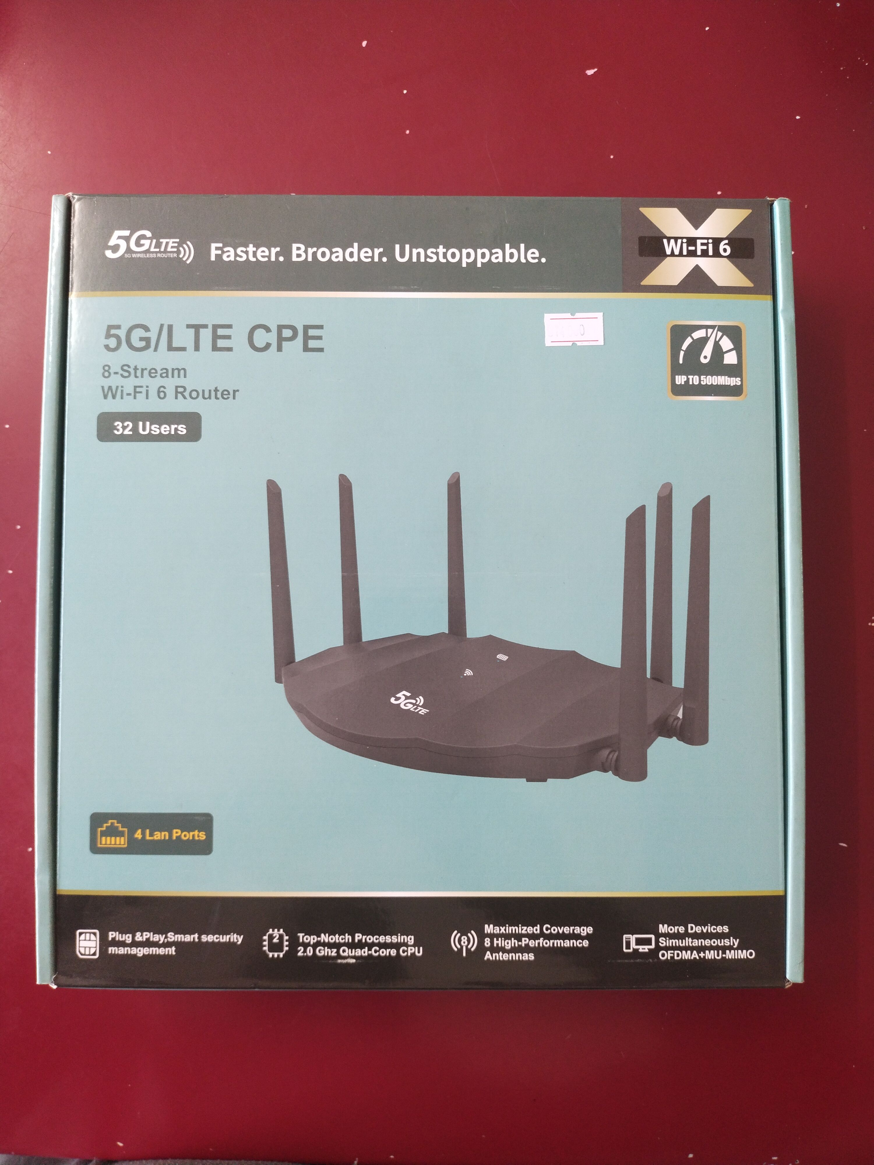 5G LTE Faster Broader Unstoppable